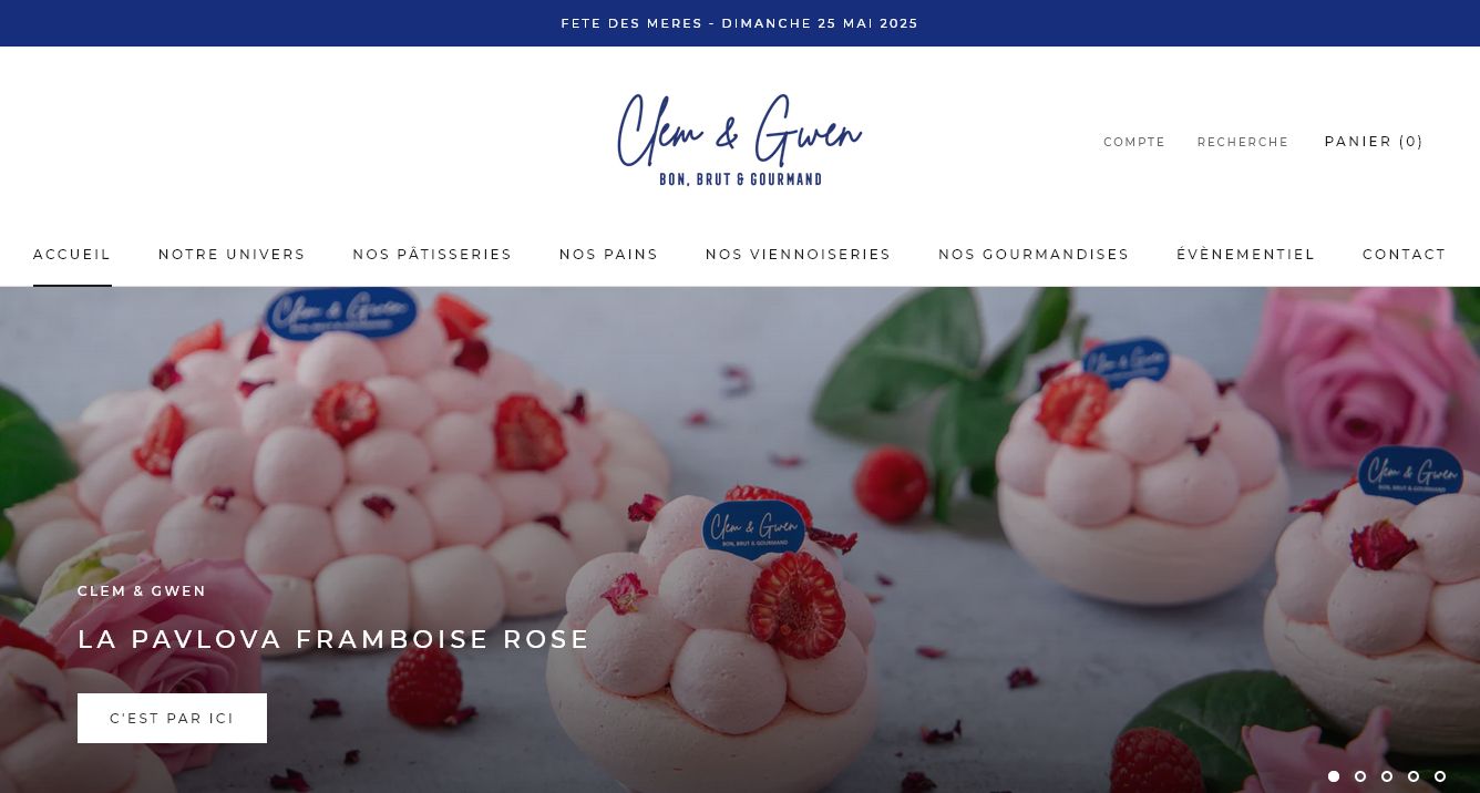 Site vitrine Clem&Gwen